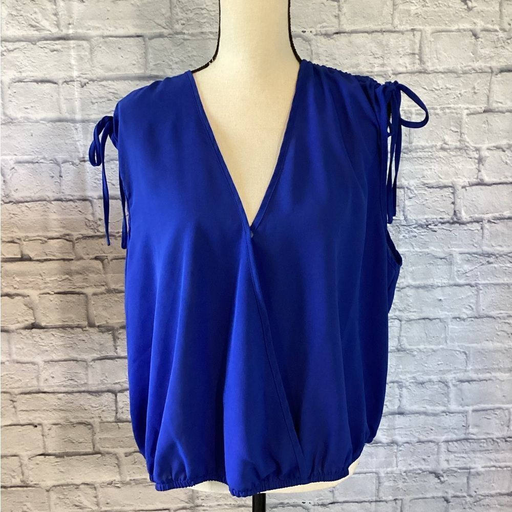 Shein Curve - Women’s Blue Women's Sleeveless Top - 2XL